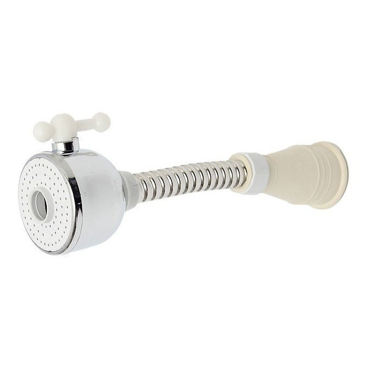 Đầu Vòi Rửa Bát Tăng Áp, Loại Vòi Rửa Bát Dài, Xoay 360 Độ, Có Van Điều Chỉnh Chế Độ Nước