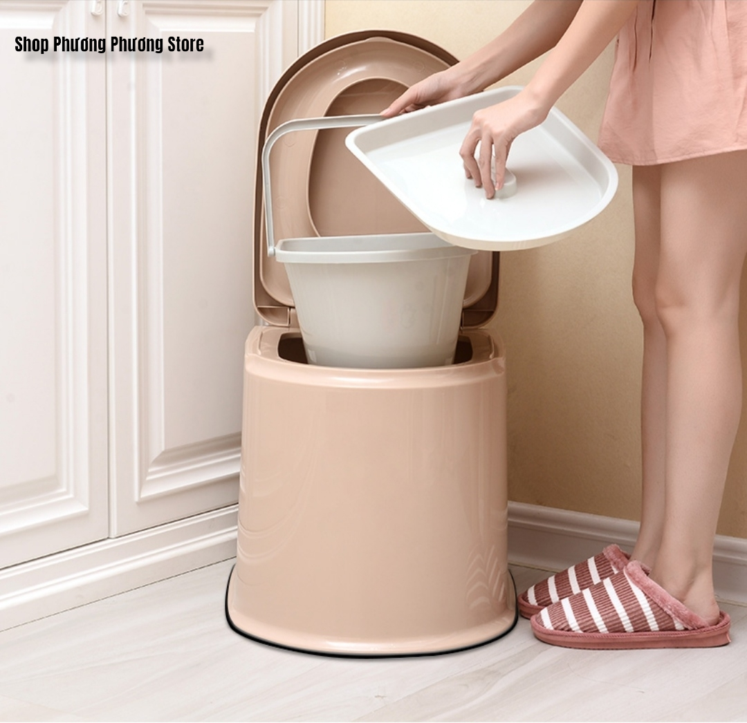 Bô vệ sinh di động - Ghế bô vệ sinh - bô vệ sinh cho người già - Tolet/bồn cầu di động