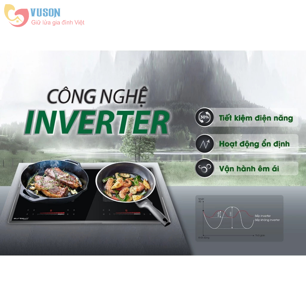 Bếp Từ Eurosun EU-T256PRO - Hàng chính hãng