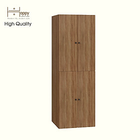 [Happy Home Furniture] SCANDINA, Tủ quần áo 4 cánh mở ,60cm x 57cm x 180cm ( DxRxC), TCM_092