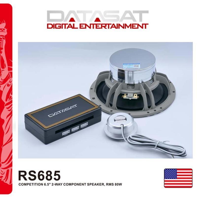Loa cánh phân tần 2 way cho ô tô - Loa DATASAT 2 way RS 685 LOA CÁNH CỬA Ô TÔ 2 Phân Tần