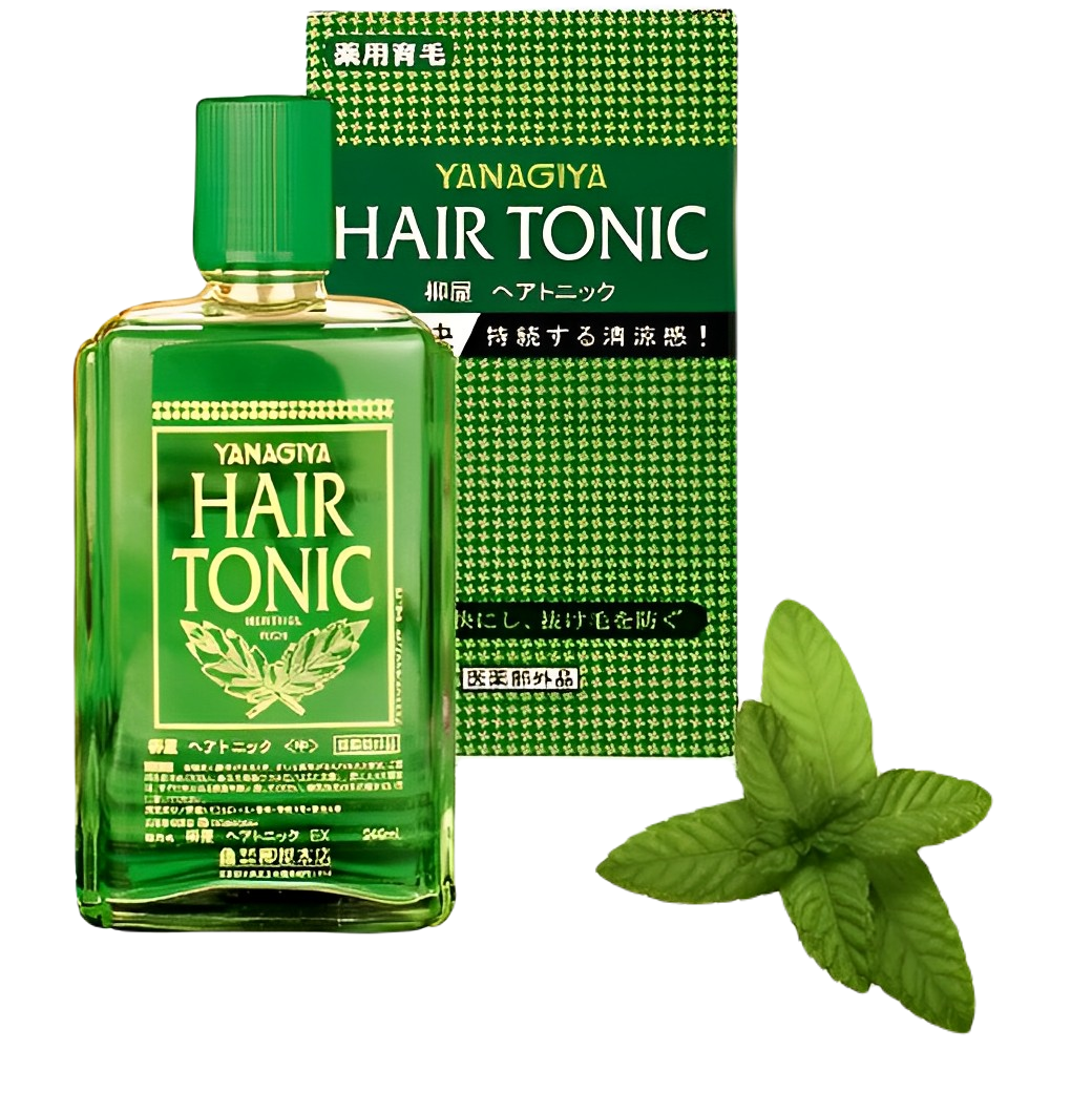 Sản phẩm dưỡng tóc Yanagiya Hair Tonic (Medium) - Bạc Hà