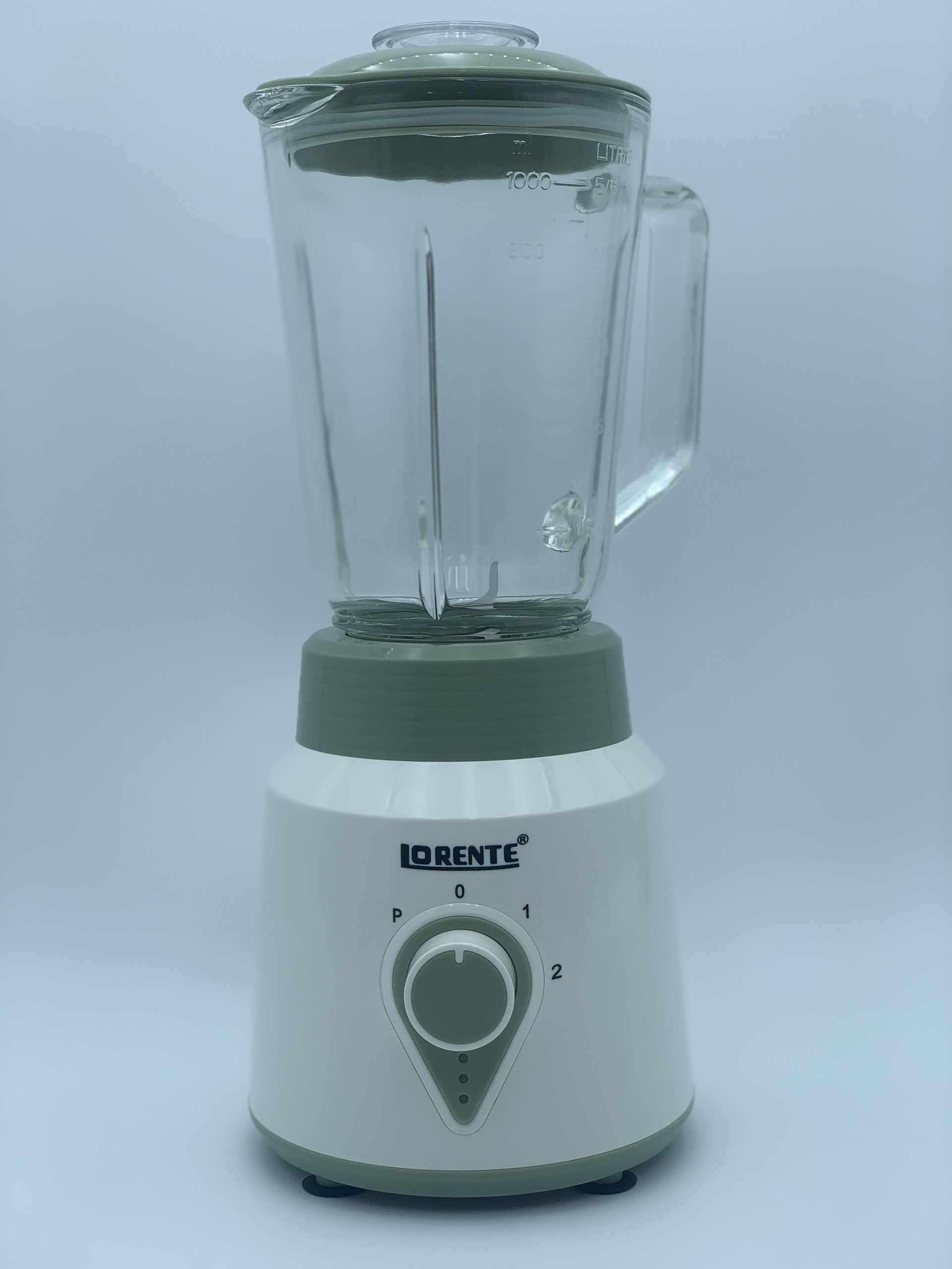 Máy xay sinh tố đa năng kèm bình giữ nhiệt Lorente LT-2626 màu trắng xanh - Hàng chính hãng