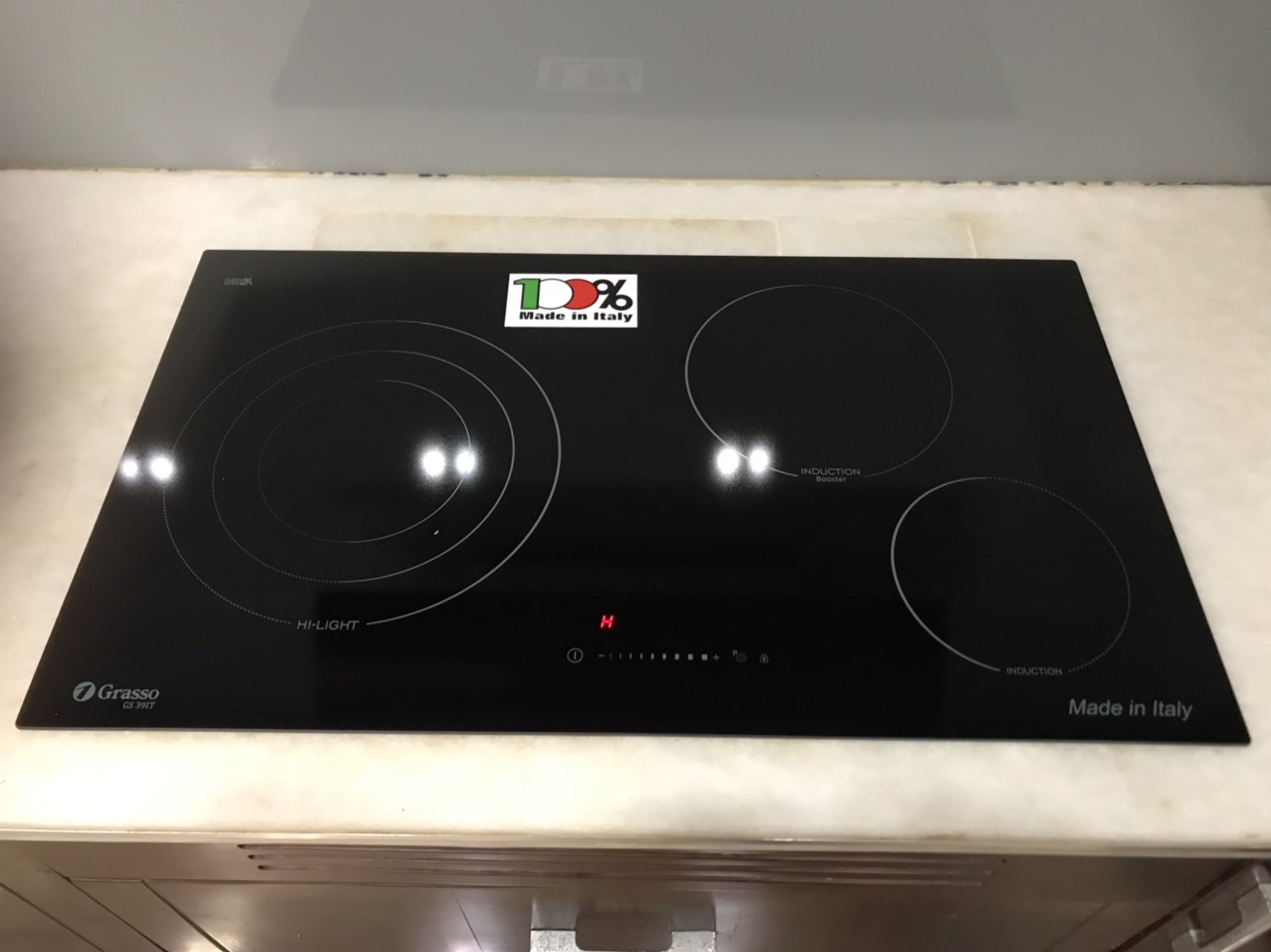 Bếp điện từ GS 39IT (Made in Italy) - Hàng Chính Hãng