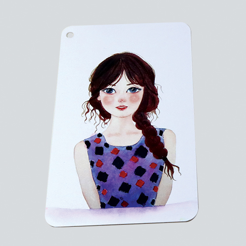 Giấy vẽ màu nước Postcard 40 tờ, vẽ các loại màu nước đẹp, vẽ đẹp cả chì giấy dày 300gsm khổ (8 x 13) cm ARW157 Green Art - Hàng chính hãng