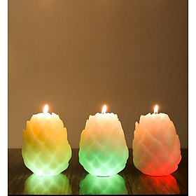 [3 màu] Nến thơm Atiso đổi màu đèn LED LED5296
