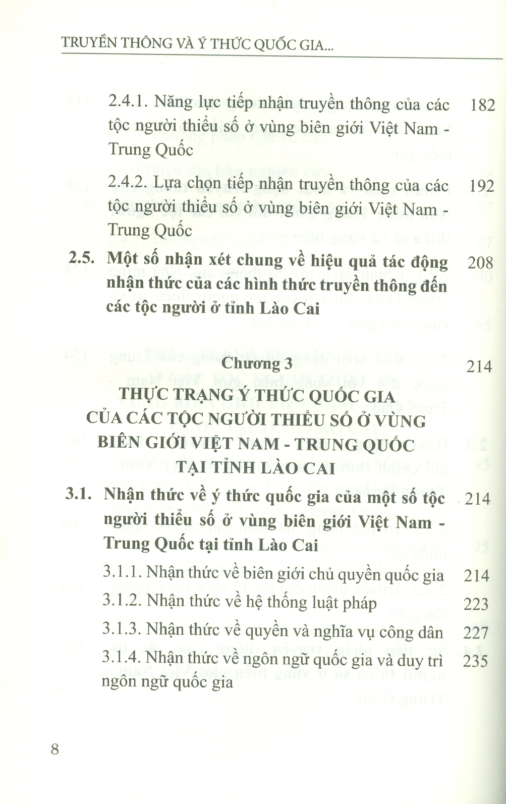 Truyền Thông Và Ý Thức Quốc Gia Của Một Số Tộc Người Ở Vùng Biên Giới Việt Nam - Trung Quốc (Sách chuyên khảo) - Viện Hàn lâm Khoa học Xã hội Việt Nam - Viện Dân tộc học; Trần Hồng Thu chủ biên