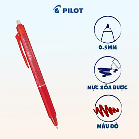 Bút xóa được Pilot Frixion ball Clicker 0.5mm