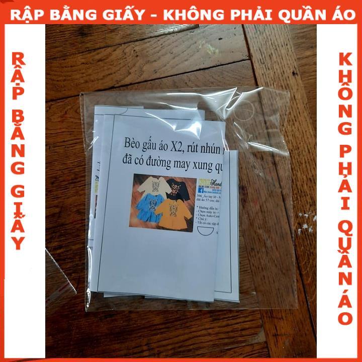 Rập đầm thun mã 1067 -rập giấy A0 (BẢN VẼ)