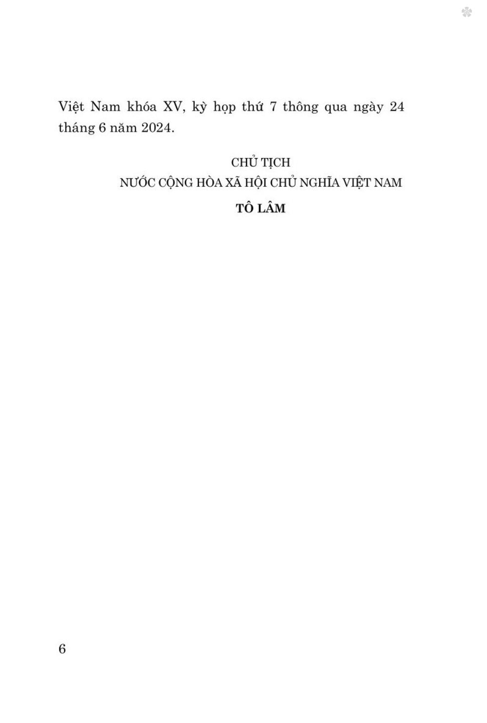 Luật tổ chức toà án nhân dân 2024 - bản in2024
