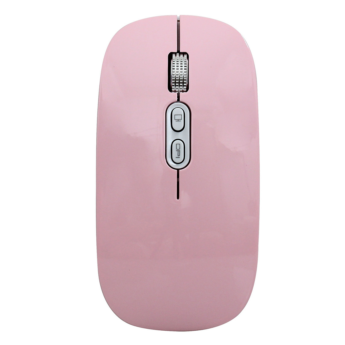 Chuột không dây Pix-link M103 hồng 2.4G sạc điện chống ồn khoảng cách tín hiệu 10m - Hàng chính hãng / Hàng nhập khẩu