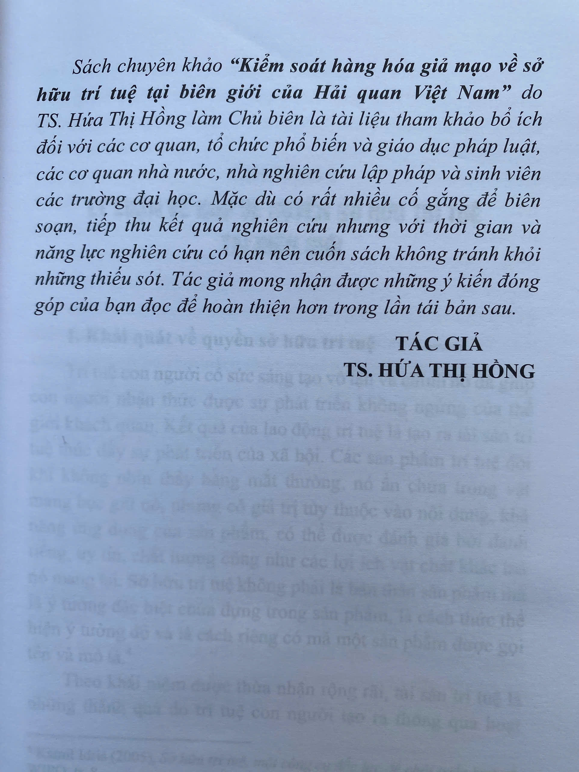 Kiểm Soát Hàng Hoá Giả Mạo Về Sở Hữu Trí Tuệ Tại Biên Giới Của Hải Quan Việt Nam