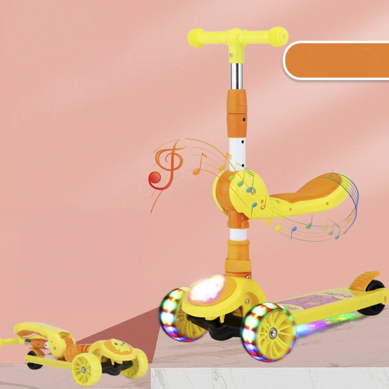 Xe Trượt Scooter Cao Cấp 3 Bánh Phát Sáng Mẫu Mới 2024 - Hàng chính hãng