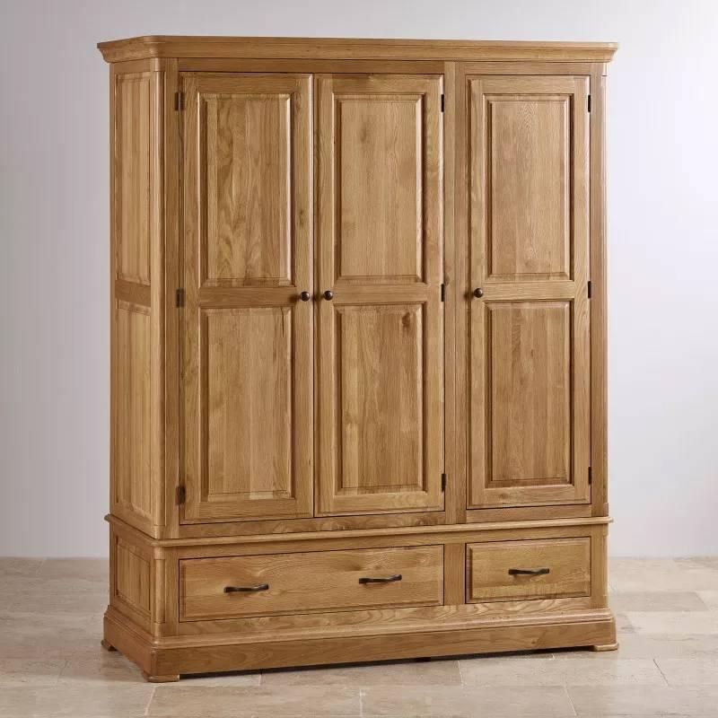 Tủ Áo 3 Cánh Canterbury Gỗ Sồi Ibie BSW3CANO