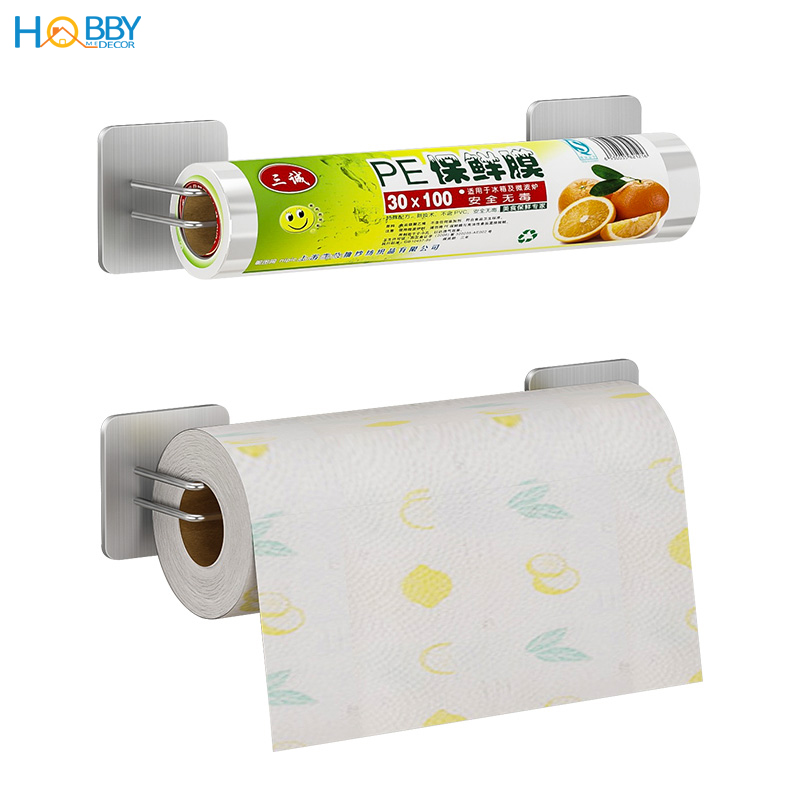 Combo 2 móc treo đồ bếp có nam châm hít inox 304 Hobby Home Decor MTDN
