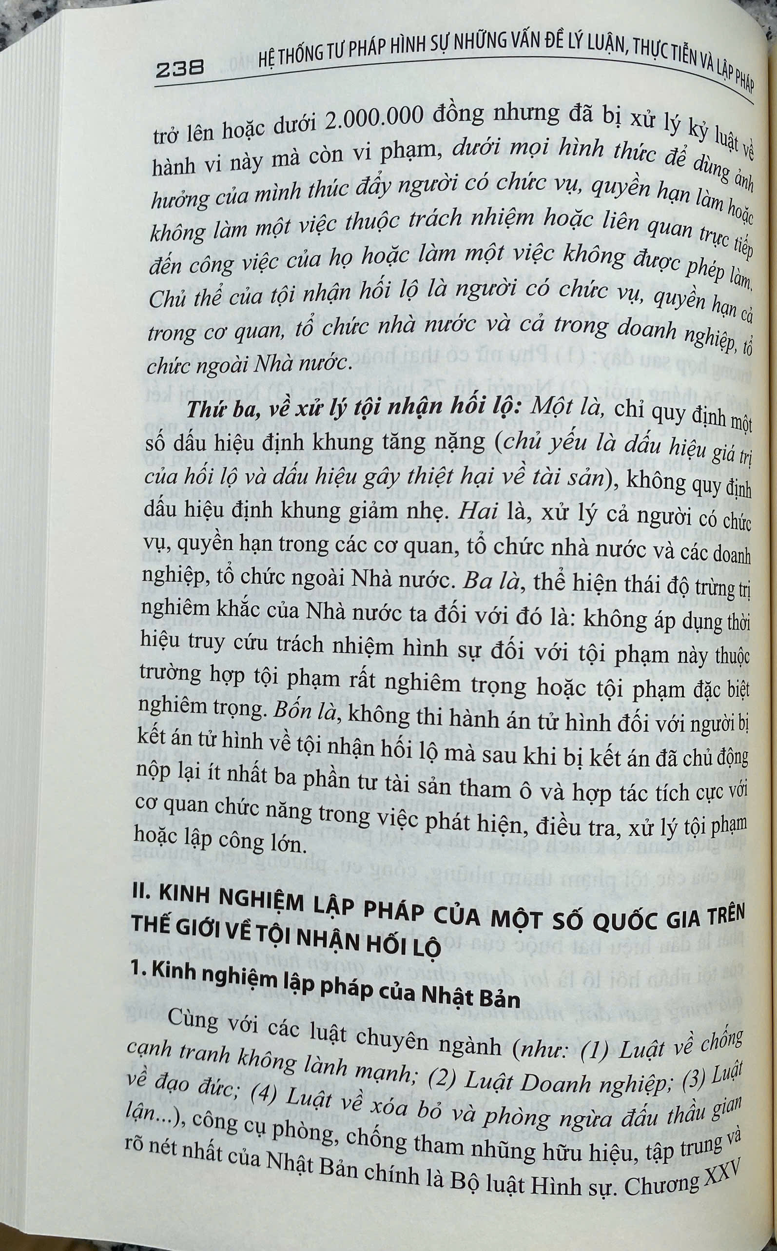 Kỷ Yếu Hội Thảo Khoa Học: Hệ Thống Tư Pháp Hình Sự - Những Vấn Đề Lý Luận, Thực Tiễn Và Lập Pháp