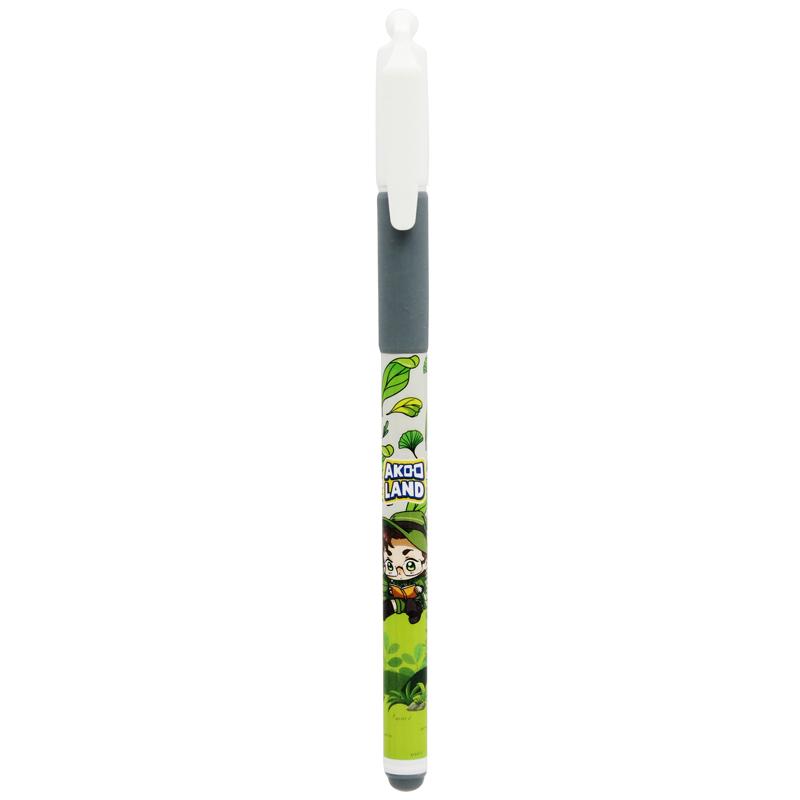 Bút Gel 0.5 mm - Nhân Vật Akooland Tahi - Thiên Long Gel-012/AK - Mực Đen