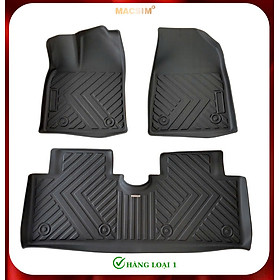 Thảm lót sàn xe ô tô BYD ATTO 3 2024+ Nhãn hiệu Macsim chất liệu nhựa TPE cao cấp màu đen