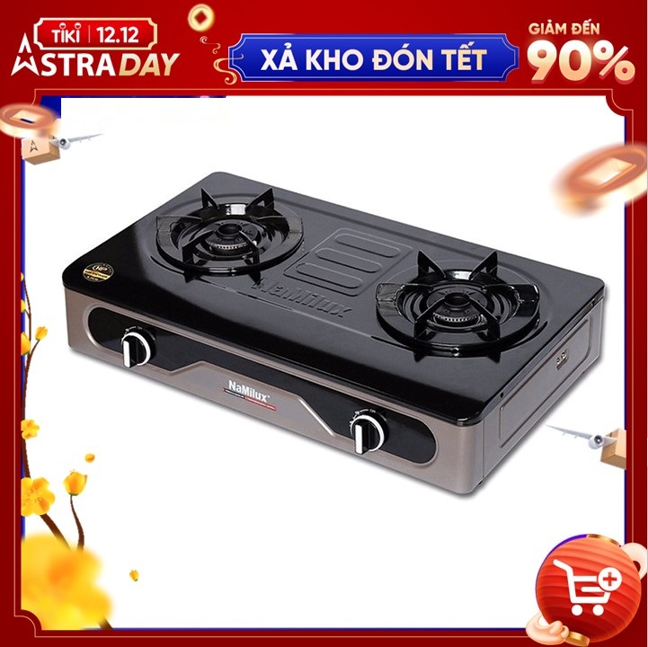 BẾP GAS ĐÔI NAMILUX 2063PF(HÀNG CHÍNH HÃNG)