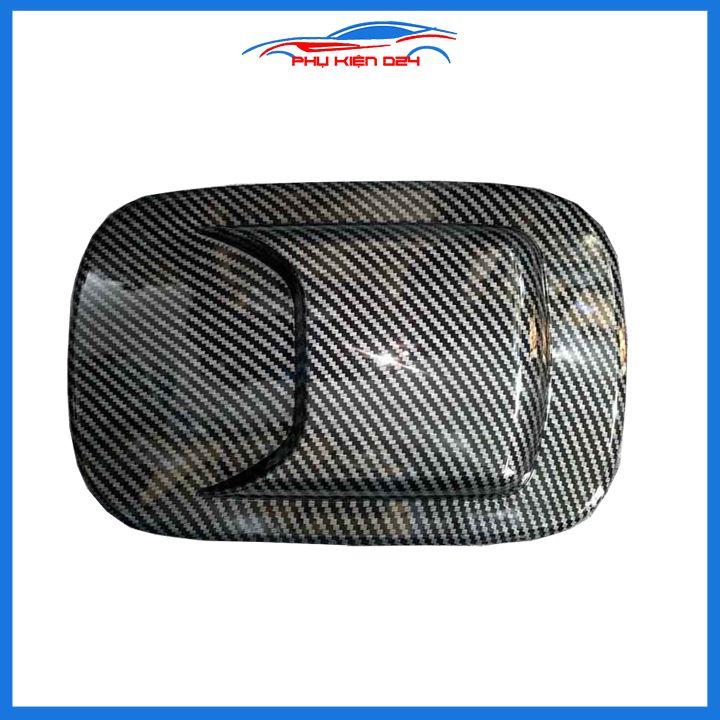 Ốp nắp bình xăng CRV 2018-2019-2020 vân cacbon chống trầy trang trí ô tô
