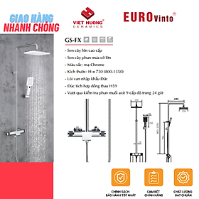 BỘ SEN TẮM ĐỒNG THAU NÓNG LẠNH EUROVINTO CAO CẤP MÃ GS-FX