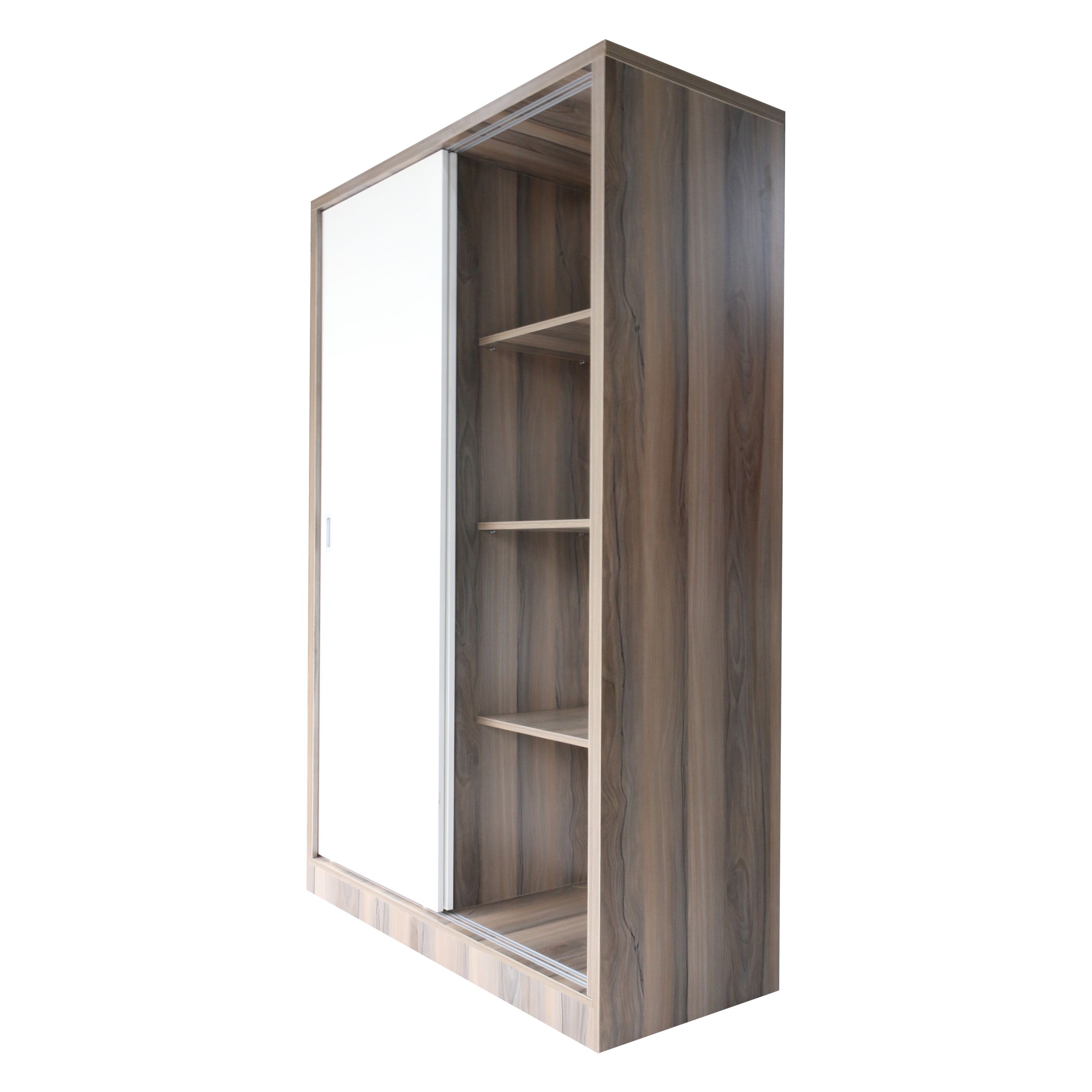 Tủ Áo MDF Phủ Melamine Màu Nết Cánh Trắng Viva Đẹp Gía Rẻ