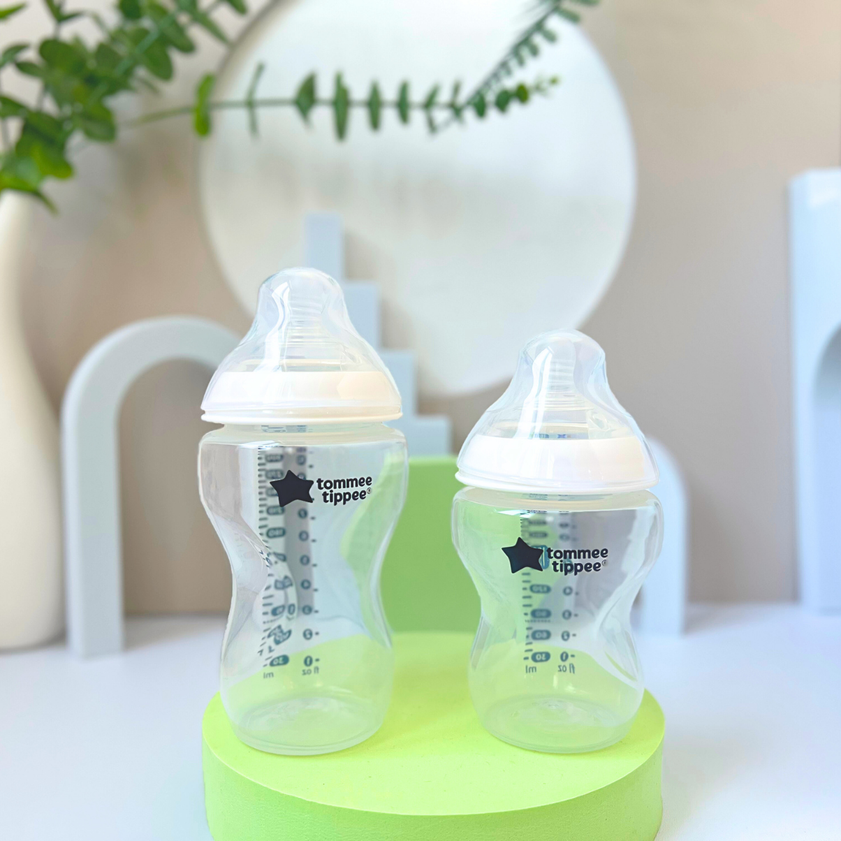Bình Sữa PP Ty Siêu Mềm Tự Nhiên Tommee Tippee 340ml, Núm Ty Của Bình 3-6 Tháng