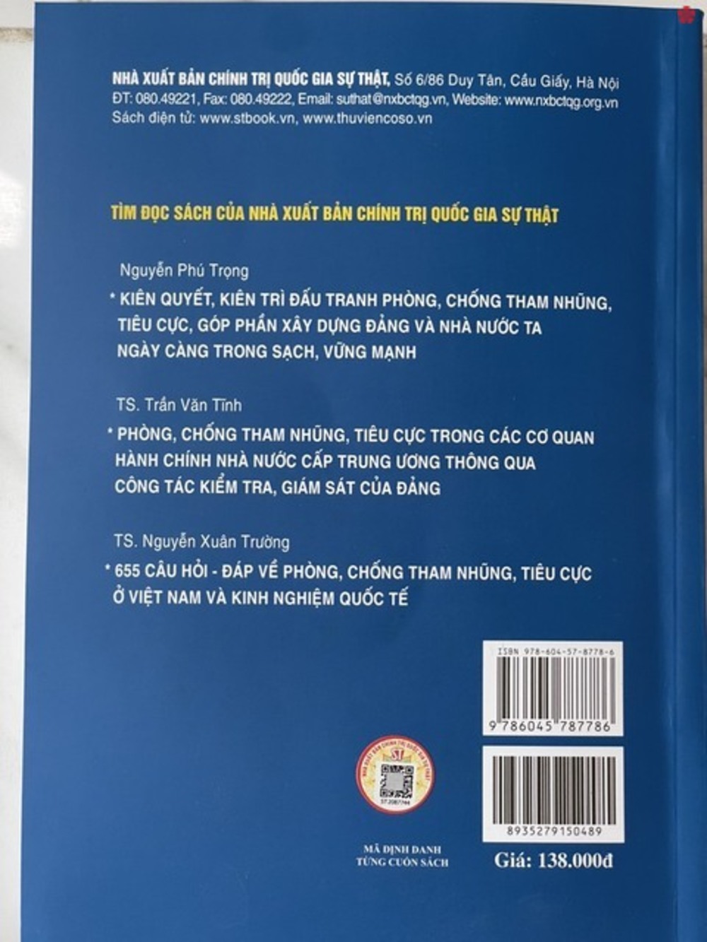 Hỏi - đáp về phòng, chống tham nhũng, tiêu cực ở Việt Nam