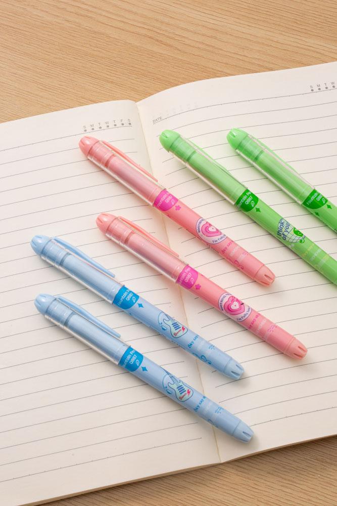 Bút Máy Nhựa Deli 0.5 mm - Phiên Bản Sơn Tùng M-TP Giới Hạn - Deli Q887 - Màu Hồng