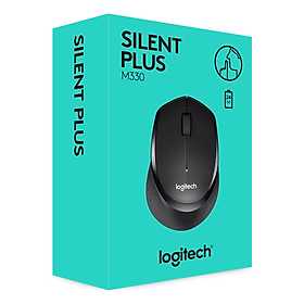 Chuột không dây Logitech M330 Silent Plus - Hàng Chính Hãng