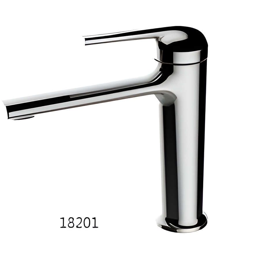 VÒI LAVABO ĐỒNG THAU NÓNG LẠNH EUROVINTO CAO CẤP MÃ 18201