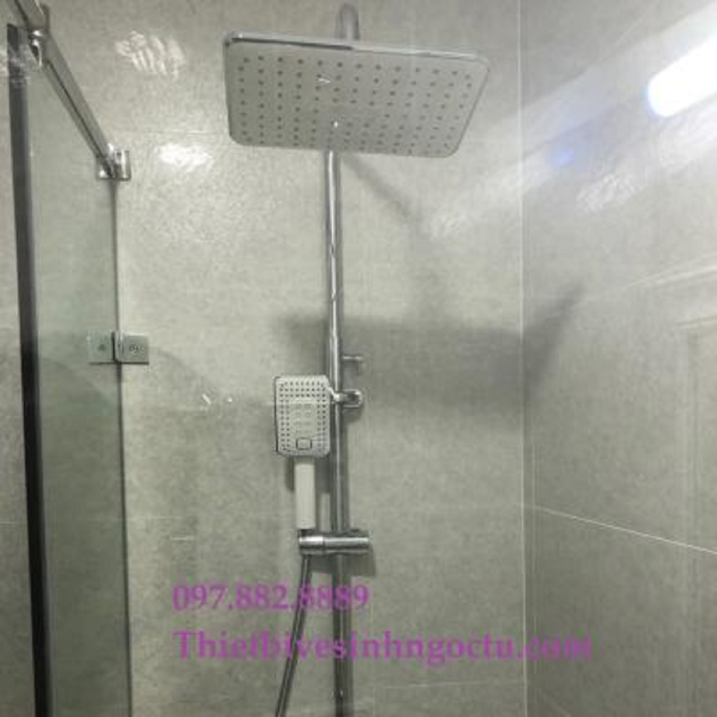 Sen cây tắm đứng điều chỉnh nhiệt độ nhập khẩu chính hãng GROVES 6683