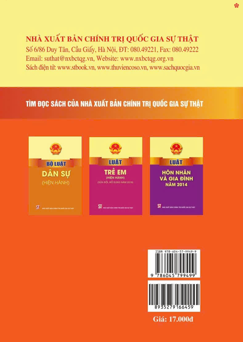 Luật nuôi con nuôi năm 2010 - bản in 2024