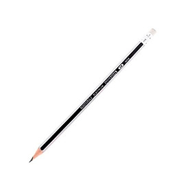 Bút Chì Gỗ 2B Nataraj Platinum Extra Dark NA-2B - Thân Đen