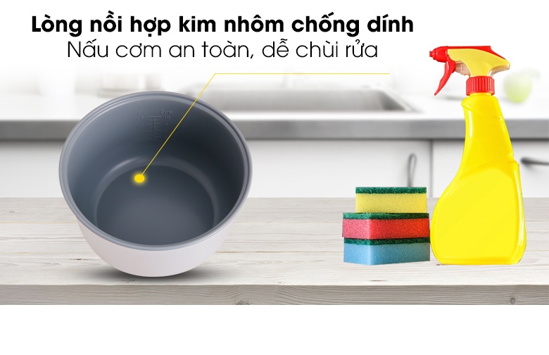 Nồi Cơm Điện Kangaroo KG378H (1.8 lít) - Hàng Chính Hãng