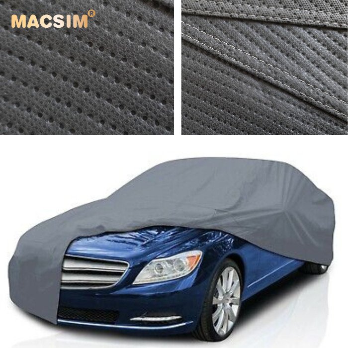 Bạt phủ ô tô chất liệu vải không dệt cao cấp thương hiệu MACSIM dành cho Mazda CX30 màu ghi - bạt phủ trong nhà và ngoài trời