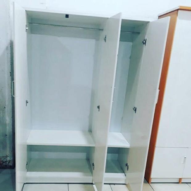 Tủ 3 cánh cao 185 rộng 125 cm