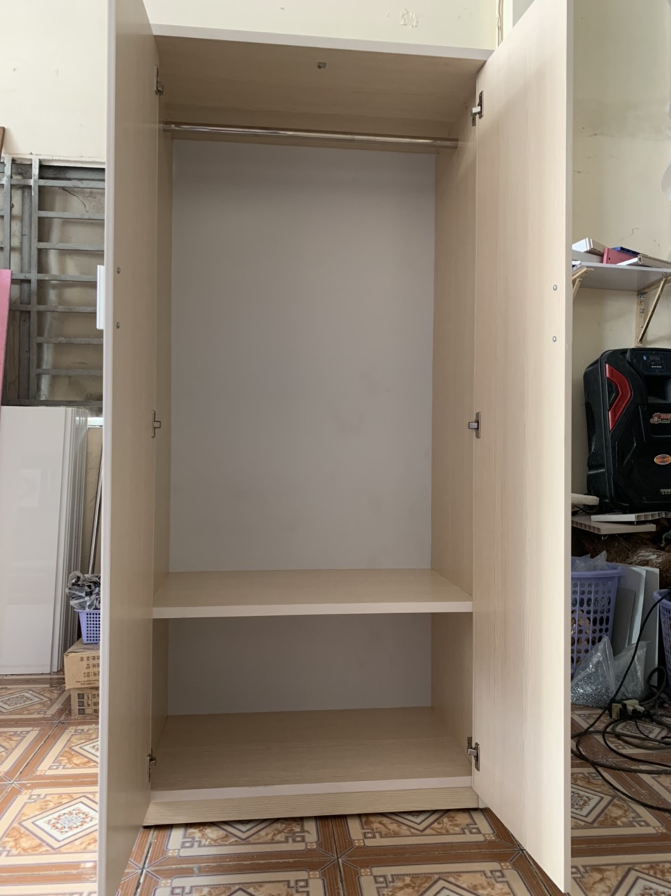 Tủ áo quần ngang 85 cao 1m8 sâu 45 cm