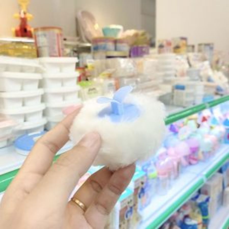 Hộp đựng phấn rơm cho bé kuku ku5316