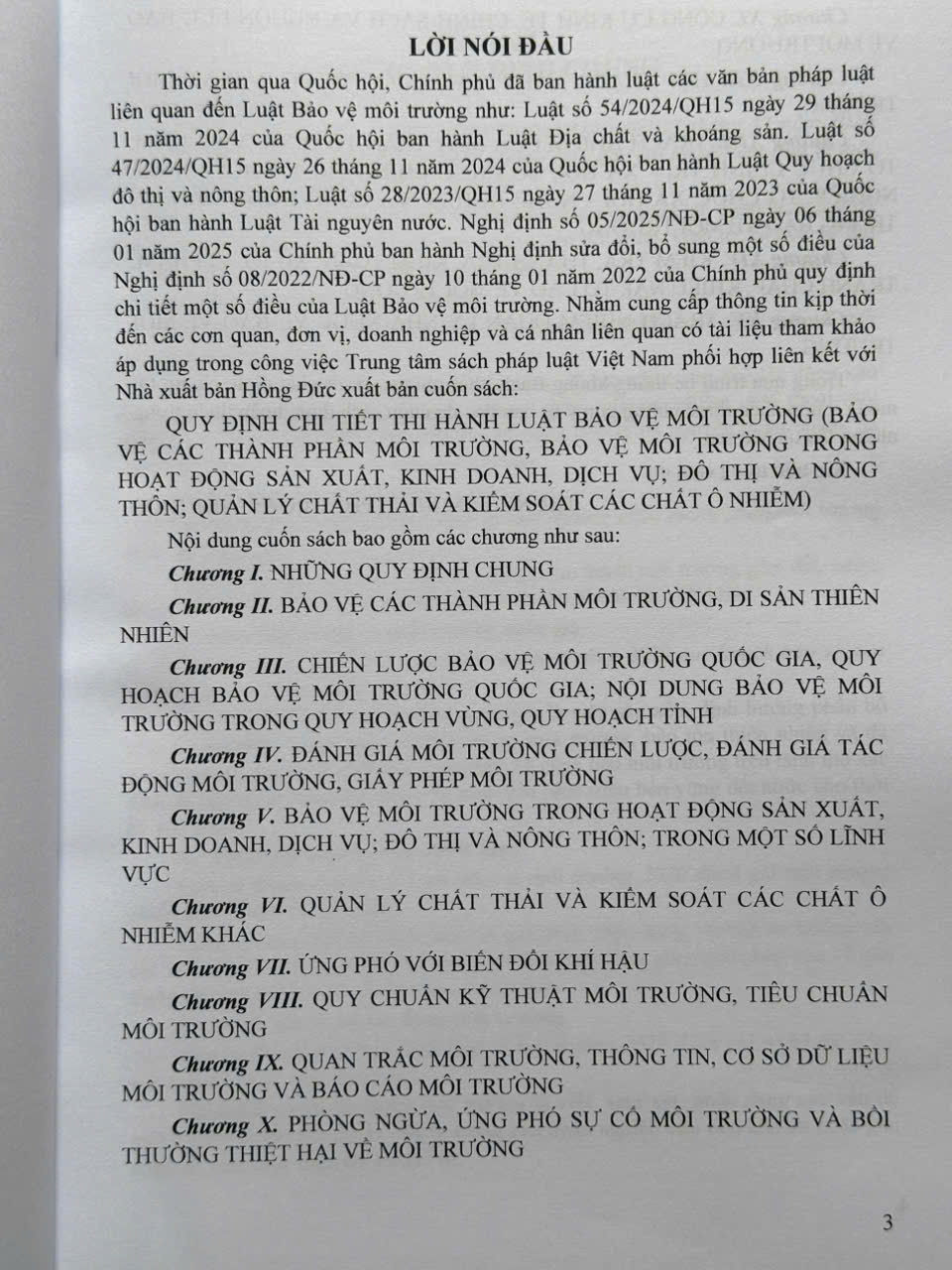 Sách Quy Định Chi Tiết Thi Hành Luật Bảo Vệ Môi Trường – Quản Lý Chất Thải và Kiểm Soát Các Chất Ô Nhiễm - V2560T