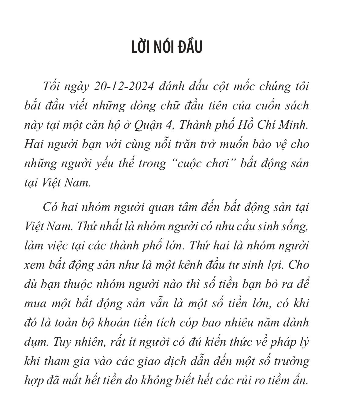 Sập bẫy nhà đất – Đừng để là bạn