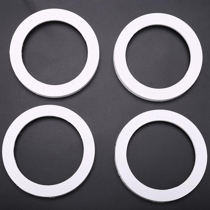 Đế độ loa 3 way cột chữ A gắn loa mid 10cm, treble 6cm chất liệu nhựa ABS trắng giá đỡ loa cột A tweter