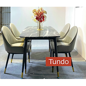 Bộ bàn ghế phòng ăn Tundo 4 ghế cao cấp