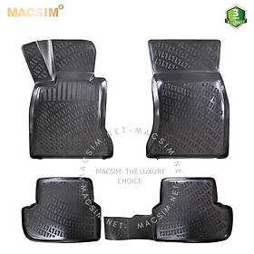 Thảm lót sàn ô tô nhựa TPU Silicon BMW 520i/525i Class fifth generation E60/E61 2003-2010 Nhãn hiệu Macsim