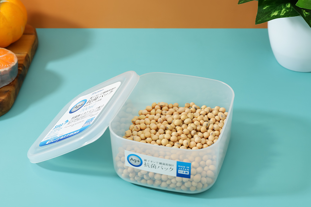 Hộp đựng thực phẩm kháng khuẩn Ag+ 700ml - Hàng nội địa Nhật Bản nhập khẩu chính hãng