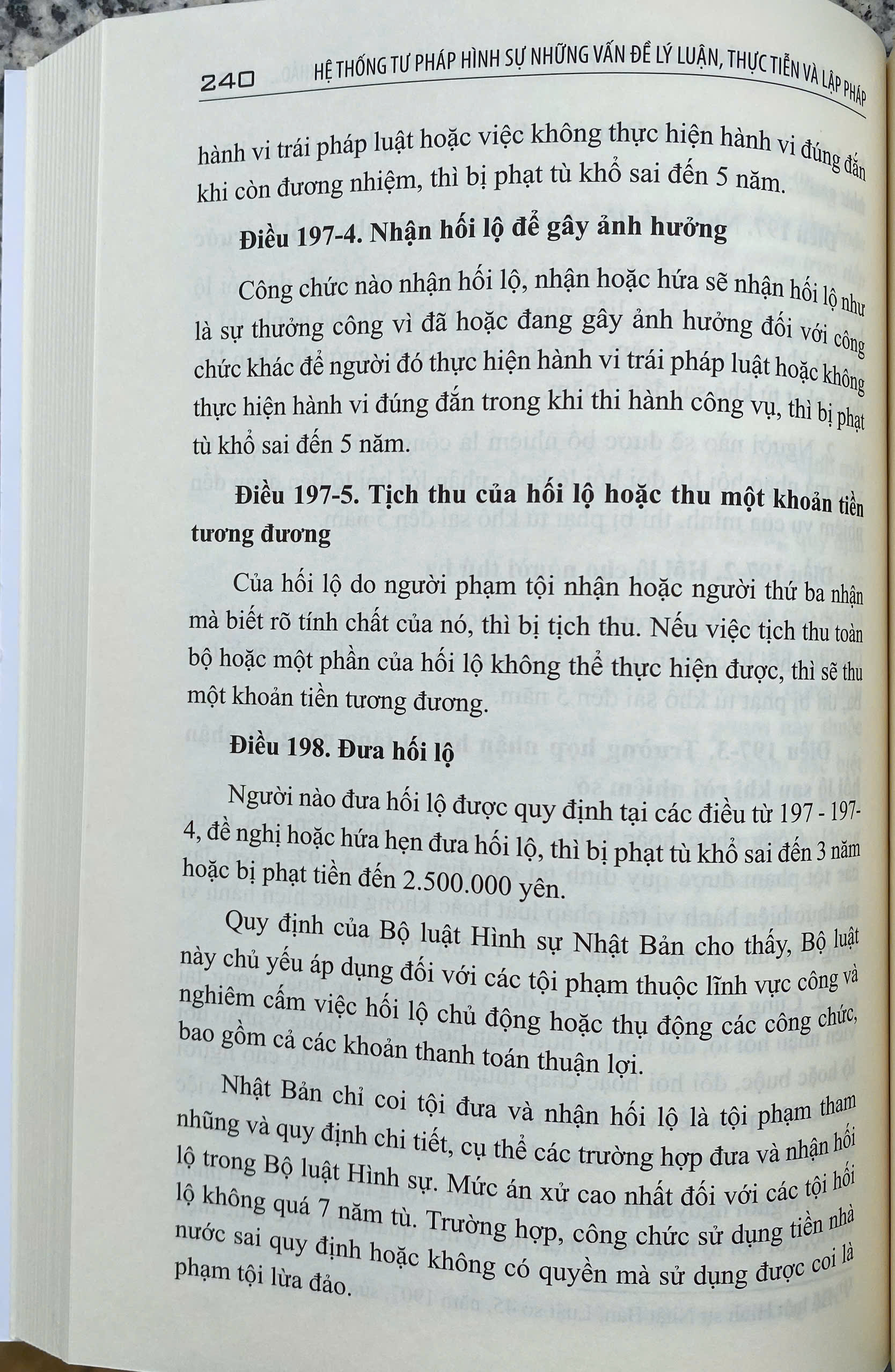 Kỷ Yếu Hội Thảo Khoa Học: Hệ Thống Tư Pháp Hình Sự - Những Vấn Đề Lý Luận, Thực Tiễn Và Lập Pháp