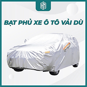 Bạt Phủ Xe Hơi MAZDA 2  Chất Liệu Vải Dù Siêu Bền Chịu Lực , Chống Mưa, Chống Nắng