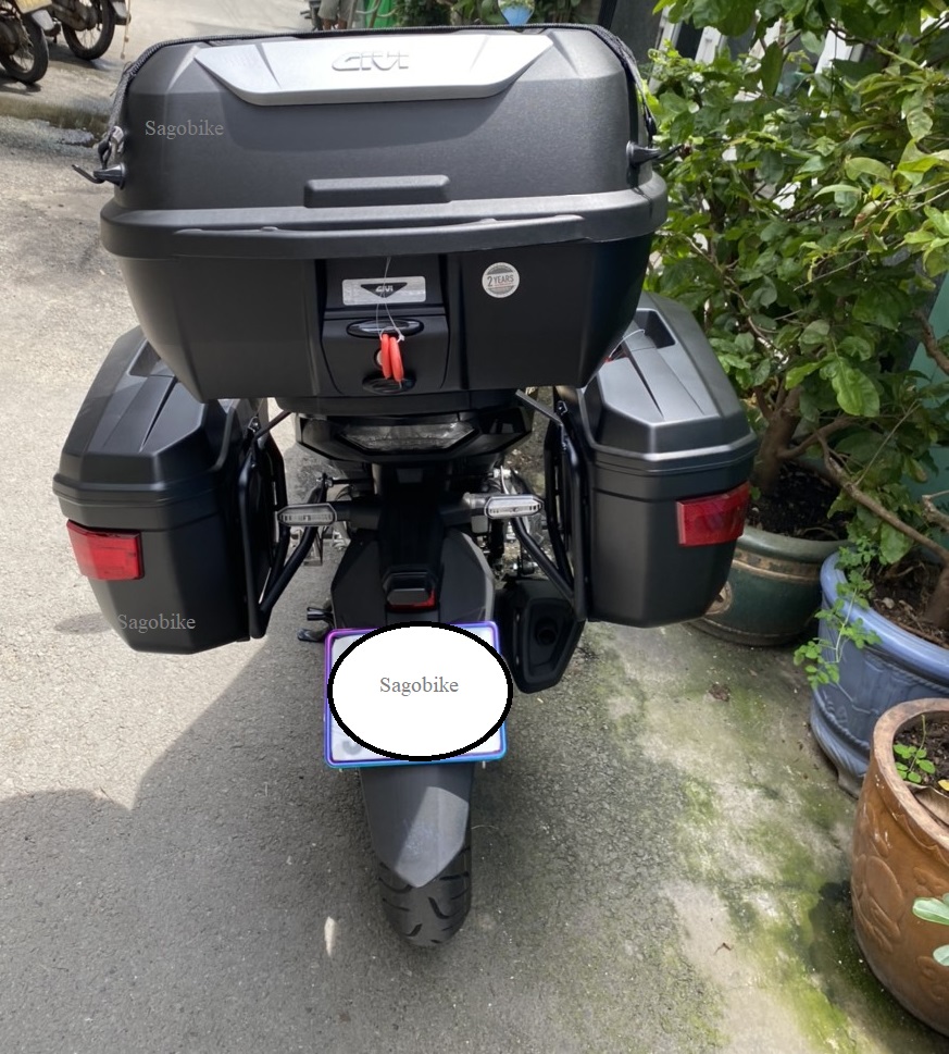 Thùng Givi E43NTL_ADV, hông E22N, baga hông SBLWinner150/X baga sau lắp cho Winner X 2022