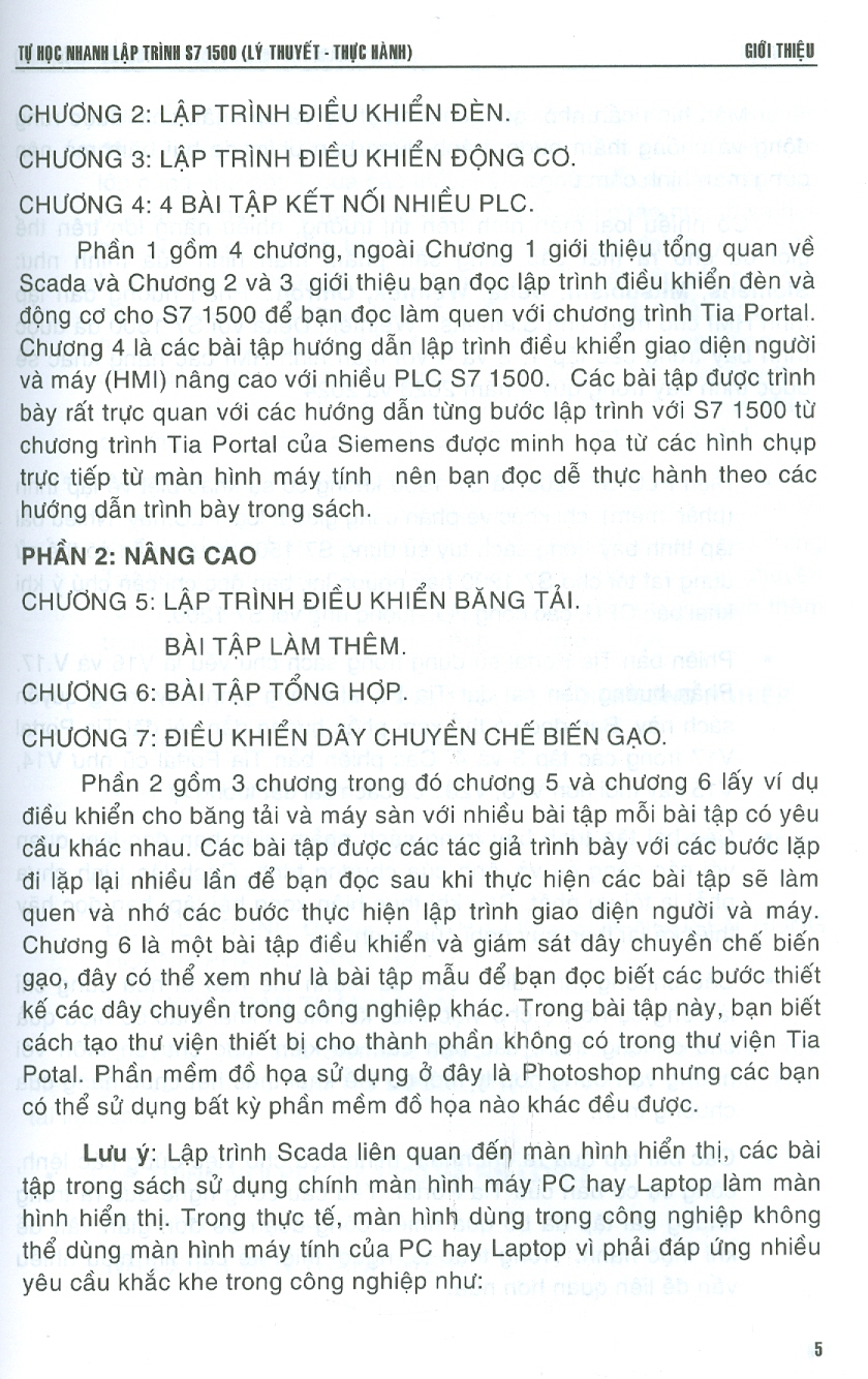Tự Học Nhanh Lập Trình S7 1500 (Lý Thuyết - Thực Hành)