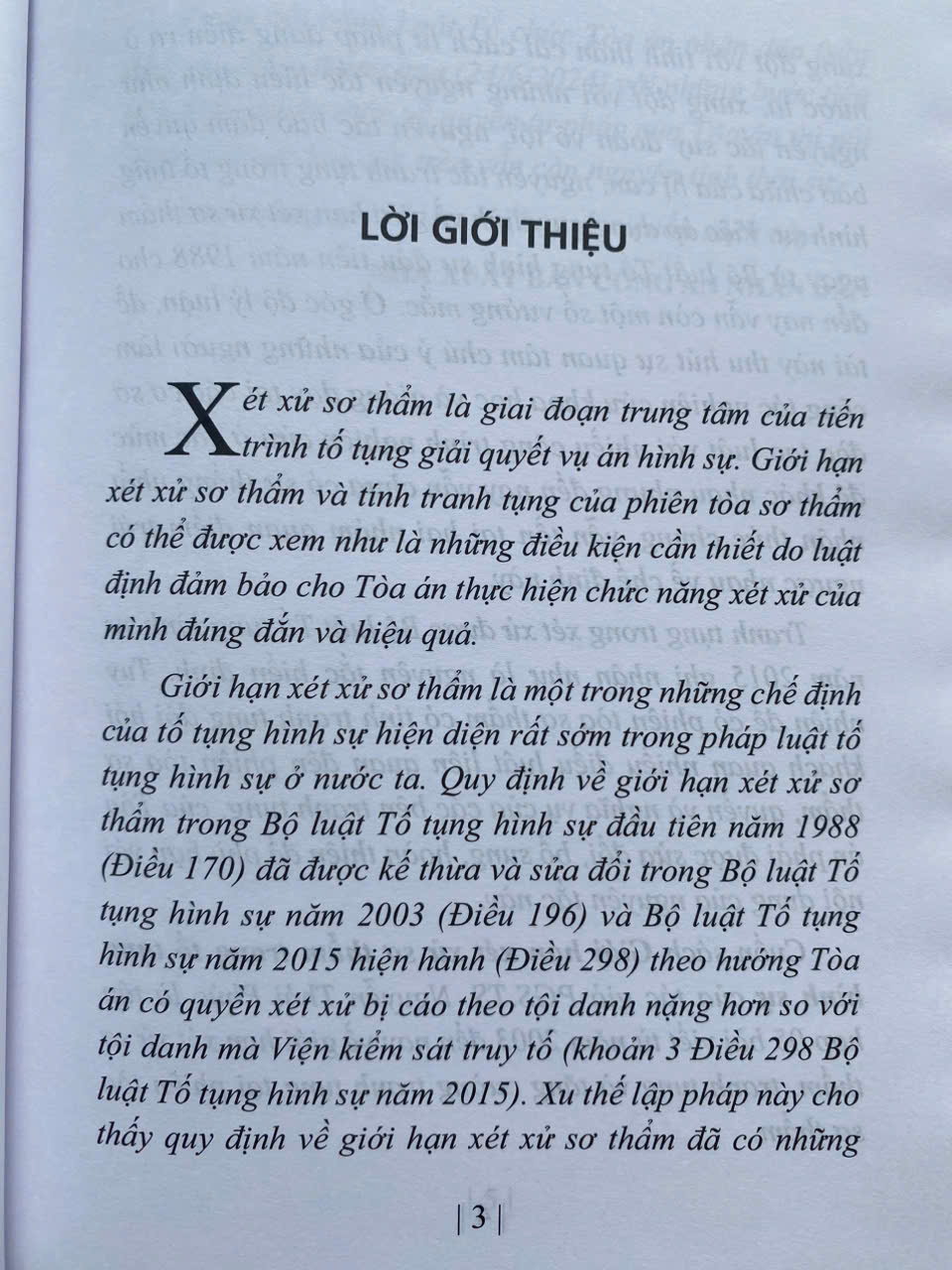 Giới Hạn Xét Xử Sơ Thẩm Trong Tố Tụng Hình Sự